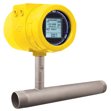 Fluid Components International In-Line Air/Gas Mass Flow Meter, ST80L